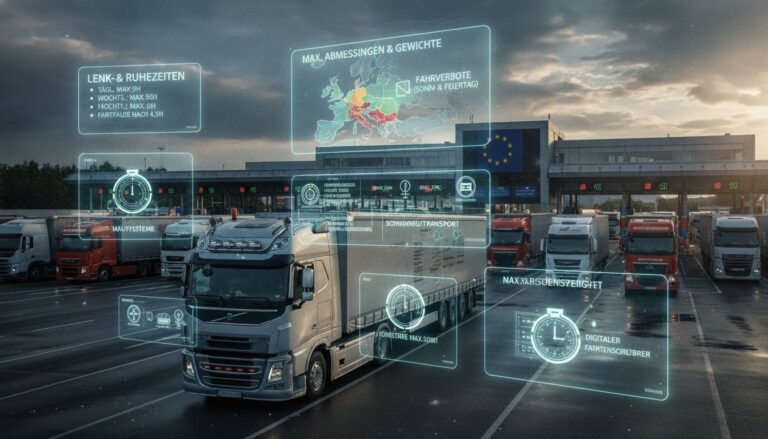 Transportvorschriften für LKW in Europa: Aktuelle Regelungen, Fahrverbote und Sondergenehmigungen